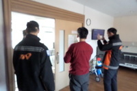 2018년 1월 29일 목포소방서 압해파출소 소방안전점검