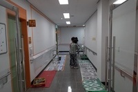 2019년 5월 23일 치매환자 이용병동 복도 치매친화적 벽화사업