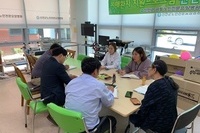 2019년 5월 7일 신안군복지타운 내 유관기관 회의(신안군복지재단, 신안군공립요양병원, 신안군노인전문요양원