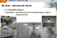 2022년 환의 개선 및 개인사생활 보호 커텐, 화상방지 냉온수 스티커 설치