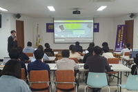 2023년 3월 22일 신안군복지재단 및 운영시설 전자결재시스템 직무교육(요양원 강당)