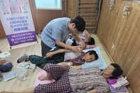 2025년 9월 25일부터 26일까지 1박2일간 신안군 흑산면 홍도1리, 2리 무료의료봉사 및 치매인식개선 